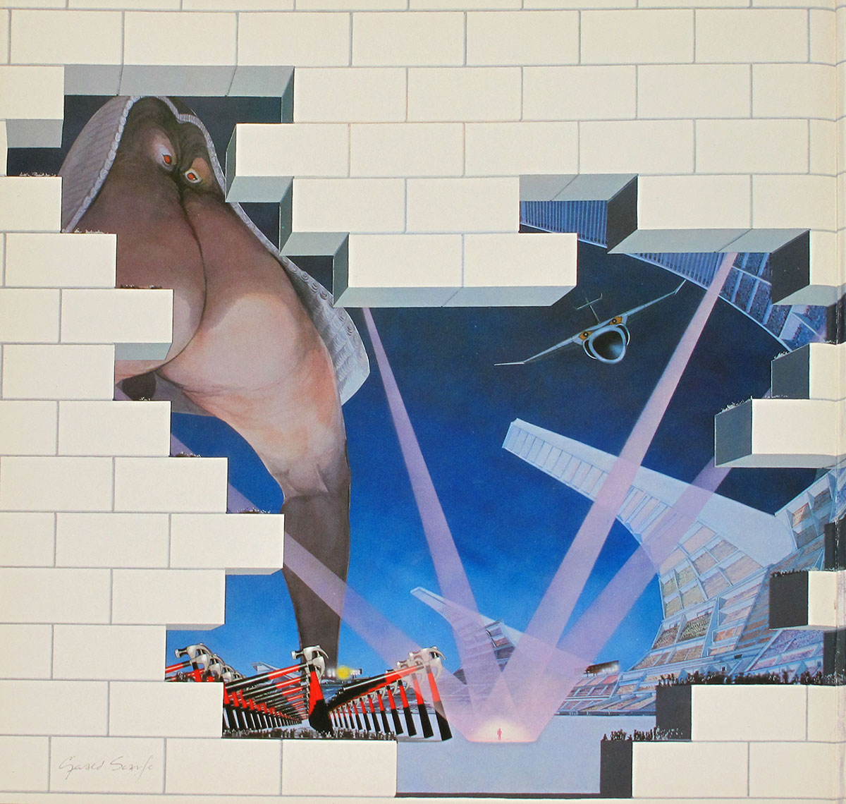 High Resolution Photo #2 PINK FLOYD Wall Germany 